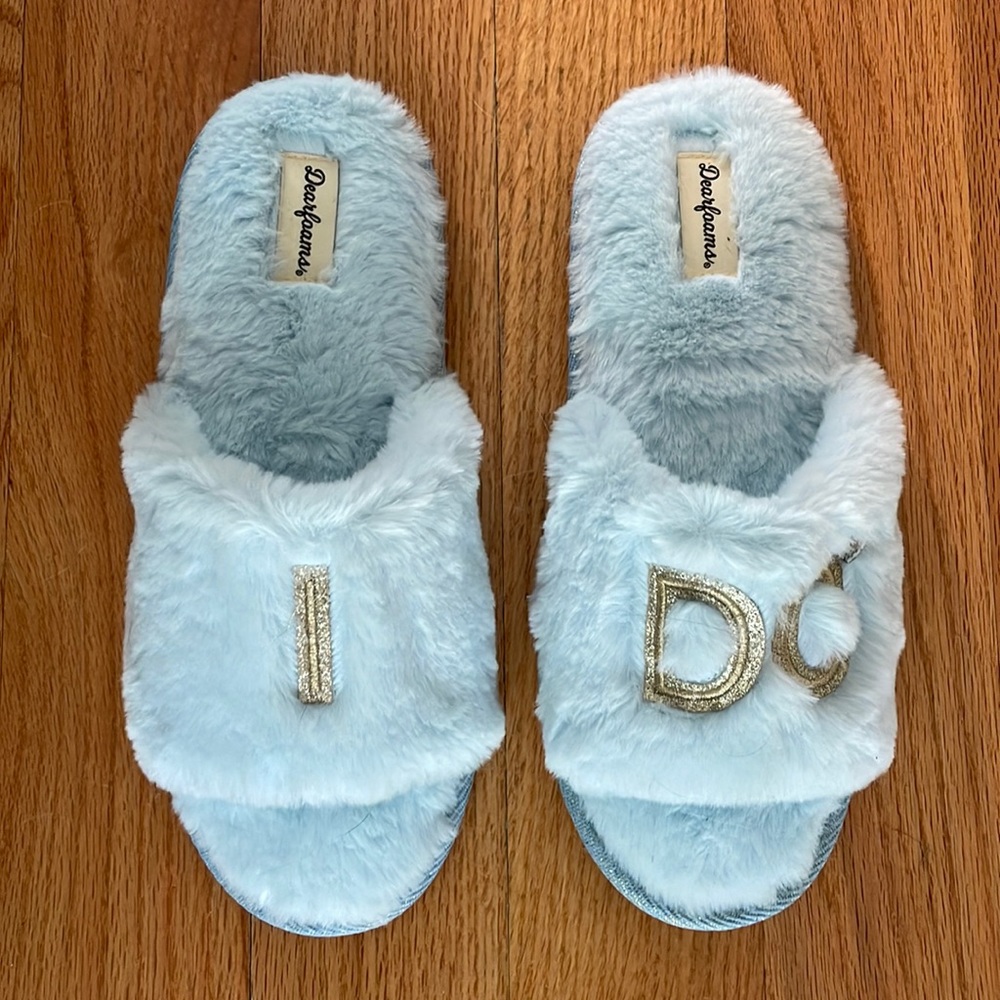 Wedding/bridal slippers 💍